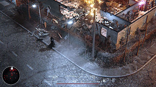 A single, well-aimed grenade is able to blow up a huge portion of the hotel. - Mission 2 - Marina - Hatred - Game Guide and Walkthrough