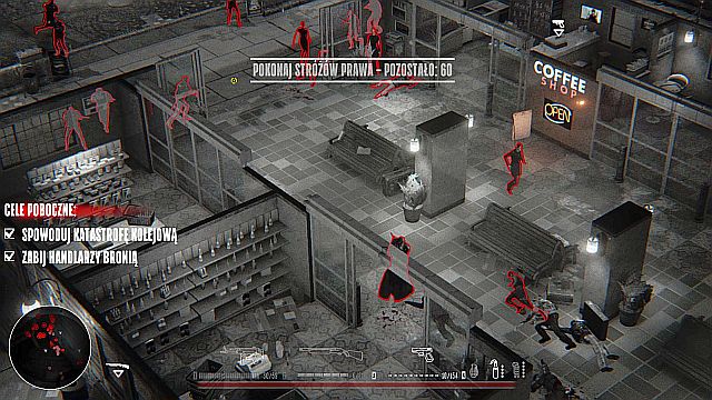 Try to get rid of as many policemen / soldiers as possible, so that they wont have a chance to spread around the map. - Mission 4 - Train Station - Hatred - Game Guide and Walkthrough