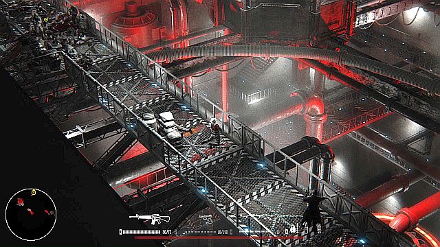 Places such as this one are perfect for player, because of the long vision range they give. - Mission 7 - Power Plant - Hatred - Game Guide and Walkthrough