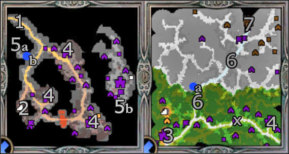 Hero: You will control all main heroes met in Hammers of Fate - Campaign 3, Mission 5 - The End - Campaign 3 - Ylaya's Task - Heroes of Might and Magic V: Hammers of Fate - Game Guide and Walkthrough