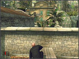 Run along the wall to the right and go through the door you'll see - A Vintage Year - Walkthrough - Hitman: Blood Money - Game Guide and Walkthrough