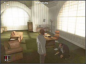 Enter the Swing King's room to see a cut-scene - Death of a Showman - Walkthrough - Hitman: Blood Money - Game Guide and Walkthrough