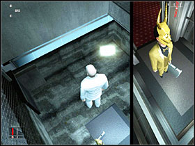 When you're there, go up the hatch in the elevator and wait for one of the targets to enter - Dance with the Devil - Walkthrough - Hitman: Blood Money - Game Guide and Walkthrough