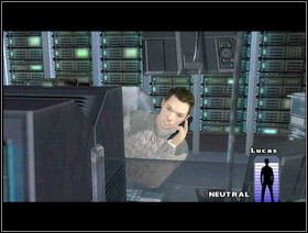 Go to your office (its marked on the map) and start to work - ALTERNATE REALITY Naser & Jones Bank - Indigo Prophecy / Fahrenheit - Game Guide and Walkthrough