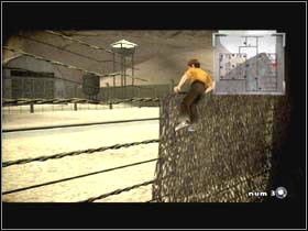 Run to the fence and climb it - HIDE AND SEEK Cemetery - Indigo Prophecy / Fahrenheit - Game Guide and Walkthrough