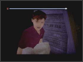 The other boy is near the fuselage - HIDE AND SEEK Cemetery - Indigo Prophecy / Fahrenheit - Game Guide and Walkthrough