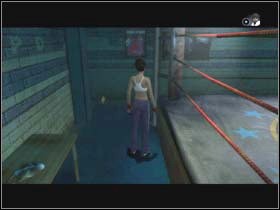 Carla can also drink some water (+5%) - FRIENDLY COMBAT Gymnasium - Indigo Prophecy / Fahrenheit - Game Guide and Walkthrough