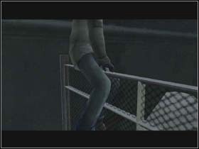 Go back and on the left you will notice a fence - THE FUGITIVE Tiffany's Palce - Indigo Prophecy / Fahrenheit - Game Guide and Walkthrough