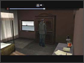 You can hide in the closet or under the table - THE FUGITIVE Tiffany's Palce - Indigo Prophecy / Fahrenheit - Game Guide and Walkthrough