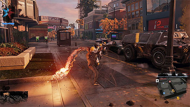 Hand to hand combat is risky, but it allows you to preserve your smoke reservoir. - 2. Combat - inFamous: Second Son in 10 Easy Steps - inFamous: Second Son - Game Guide and Walkthrough