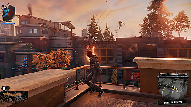 Attacking enemies from afar is generally safer, but you must demonstrate a higher degree of accuracy. - 2. Combat - inFamous: Second Son in 10 Easy Steps - inFamous: Second Son - Game Guide and Walkthrough