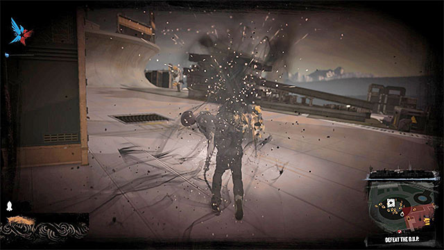 Retreat from combat if Delsin has suffered critical injuries. - 10. The death of the character - inFamous: Second Son in 10 Easy Steps - inFamous: Second Son - Game Guide and Walkthrough