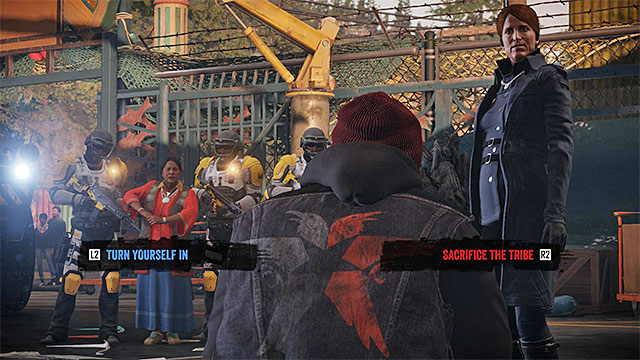It is here that you run into Augustine for the first time and you will have to take an important decision, towards the end of the meeting (the above screenshot) - Prologue: The Visitors - Walkthrough - inFamous: Second Son - Game Guide and Walkthrough