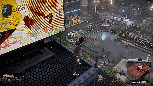 Enemy base overview - 1: Welcome to Seattle - Walkthrough - inFamous: Second Son - Game Guide and Walkthrough