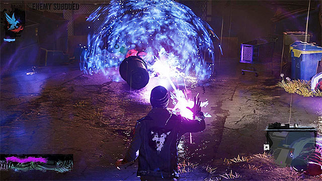 Stasis Bubble power temporarily stops enemies - 6: Light It Up - Walkthrough - inFamous: Second Son - Game Guide and Walkthrough