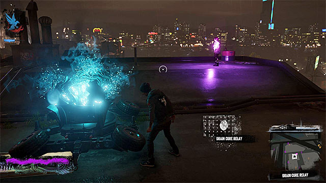 The first core is on the roof - 6: Light It Up - Walkthrough - inFamous: Second Son - Game Guide and Walkthrough