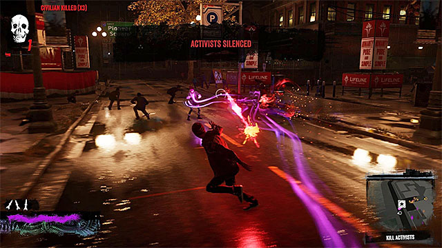 The first group of protesters - 7b: Fight Intolerants - Walkthrough - inFamous: Second Son - Game Guide and Walkthrough