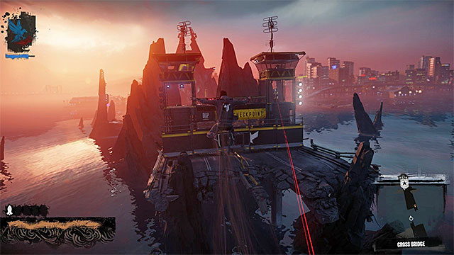 You can attack the soldiers from a distance or take care of them when you get to the next part of the bridge - 8: The Test - Walkthrough - inFamous: Second Son - Game Guide and Walkthrough