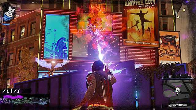 Destroy those LED displays used as portals - 10: Reggie takes Flight - Walkthrough - inFamous: Second Son - Game Guide and Walkthrough