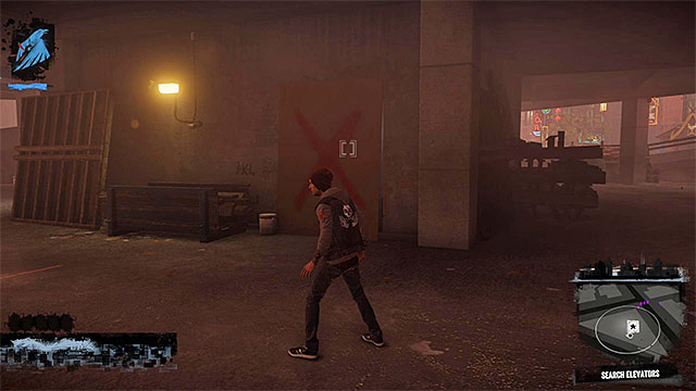 After clearing out the vicinity, start searching the areas where youre lead by the markers on the minimap (like on the screen above) - 13a: Flight of Angels - Walkthrough - inFamous: Second Son - Game Guide and Walkthrough
