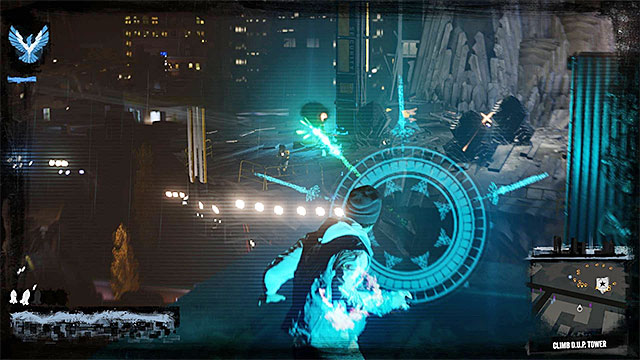 Attack the enemies that you see in the distance - 17a: Expose Augustine - the climb to the top of the tower - Walkthrough - inFamous: Second Son - Game Guide and Walkthrough