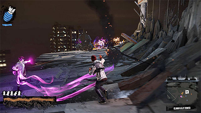 Eliminate the enemies with your special powers - 17a: Expose Augustine - the climb to the top of the tower - Walkthrough - inFamous: Second Son - Game Guide and Walkthrough