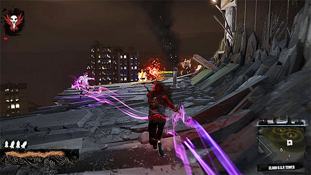 Eliminate the enemies with your special powers - 17b: Kill Augustine - the climb to the top of the tower - Walkthrough - inFamous: Second Son - Game Guide and Walkthrough
