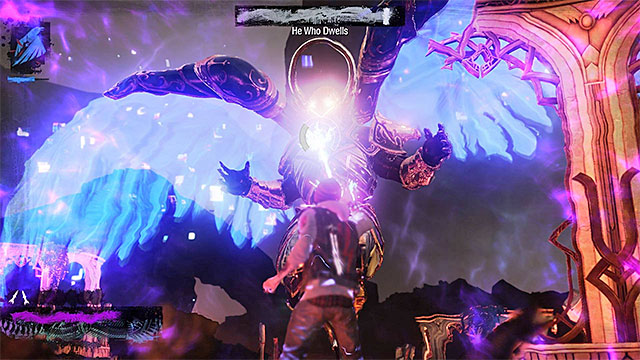 Use the strongest attacks again - Angel (He Who Dwells) - Boss fights - inFamous: Second Son - Game Guide and Walkthrough