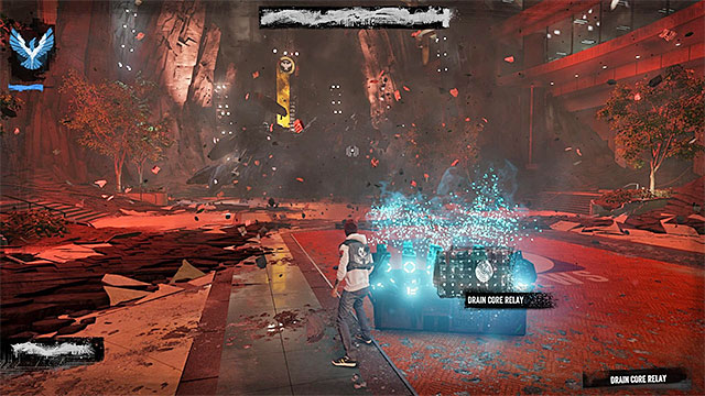 Approach the core relay only after the enemy walks away - Brooke Augustine #2 - Boss fights - inFamous: Second Son - Game Guide and Walkthrough