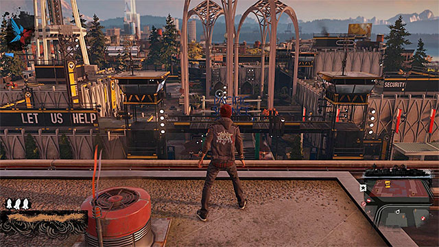 Enemy base - Seattle Centre - more difficult activities - City - inFamous: Second Son - Game Guide and Walkthrough