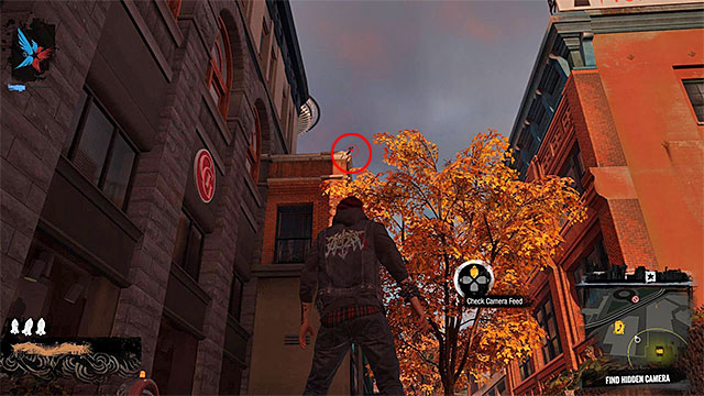 3) Hidden Camera - The camera you're looking for is located in the place shown on the above screen - Seattle Centre - more difficult activities - City - inFamous: Second Son - Game Guide and Walkthrough