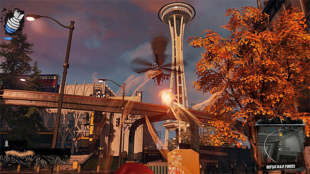 The fight to take over Seattle Centre district (District Showdown) will be possible only after D - Seattle Centre - District Showdown - City - inFamous: Second Son - Game Guide and Walkthrough