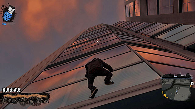 Climb up the skyscraper rooftop - Belltown - more difficult activities - City - inFamous: Second Son - Game Guide and Walkthrough