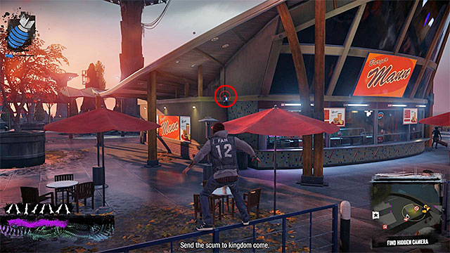 3) Hidden Camera - The camera you seek is in the place shown in the above screenshot - Uptown - more difficult activities - City - inFamous: Second Son - Game Guide and Walkthrough