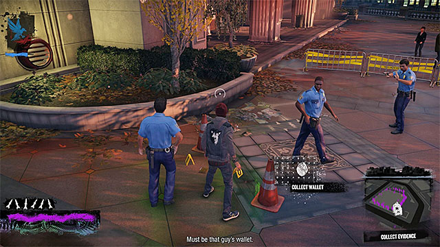 Approach the police officers who are guarding the area - Chapter 1, part 1 - things to do in the game - inFamous Paper Trail - inFamous: Second Son - Game Guide and Walkthrough