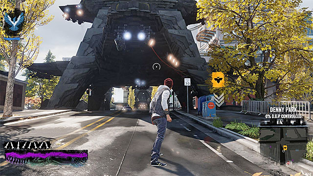 The starting point for the fourteenth mission of inFamous Paper Trail - Chapter 5, part 2 - things to do in the game - inFamous Paper Trail - inFamous: Second Son - Game Guide and Walkthrough
