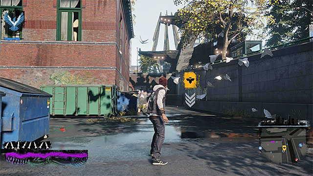 The starting point for the sixth chapter - Chapter 6, part 1 - things to do in the game - inFamous Paper Trail - inFamous: Second Son - Game Guide and Walkthrough