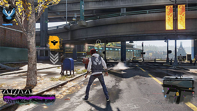 The starting point of the seventeenth mission of the inFamous Paper Trail - Chapter 6, part 2 - things to do in the game - inFamous Paper Trail - inFamous: Second Son - Game Guide and Walkthrough