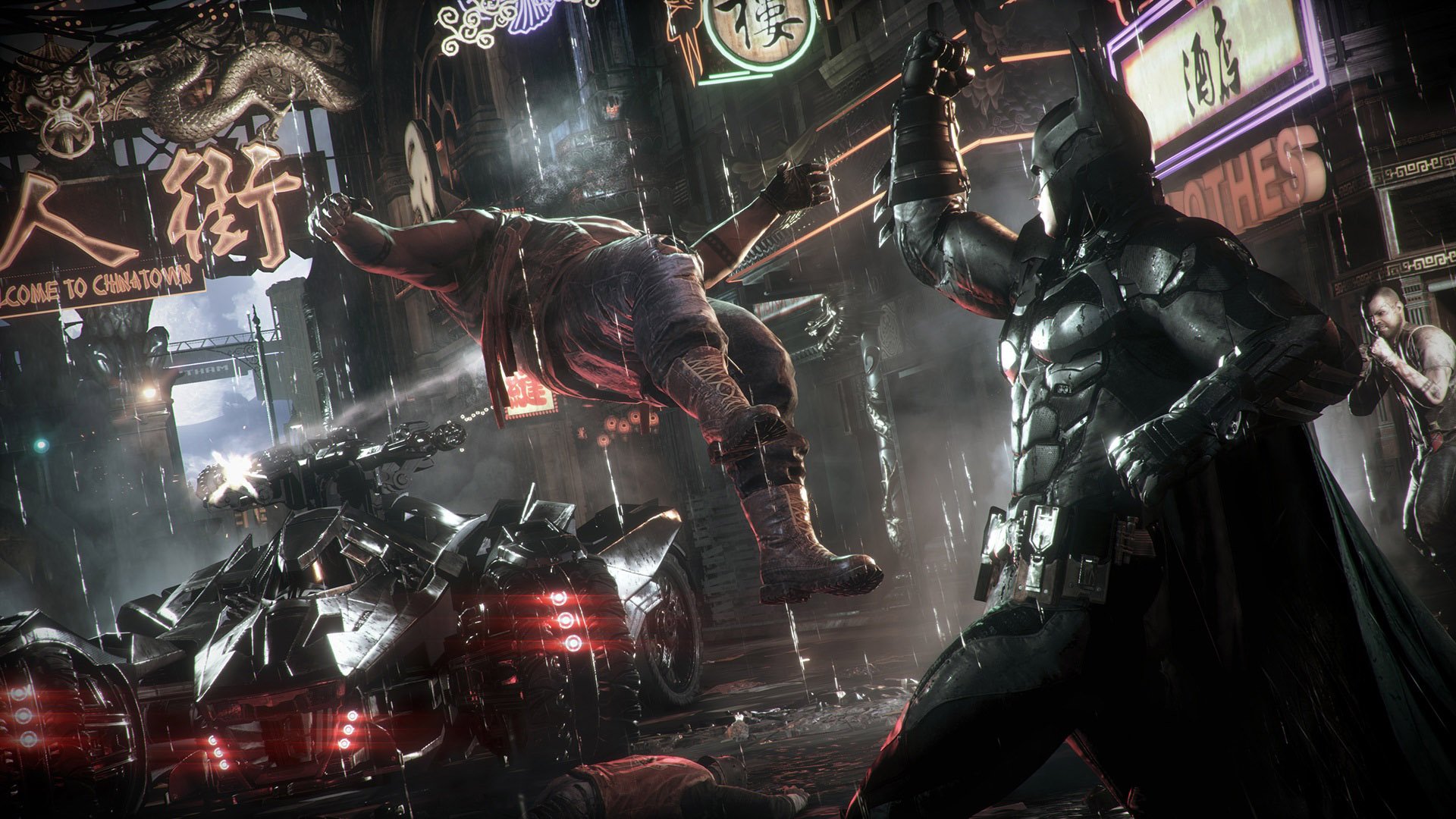 how to use power winch in batman arkham knight pc