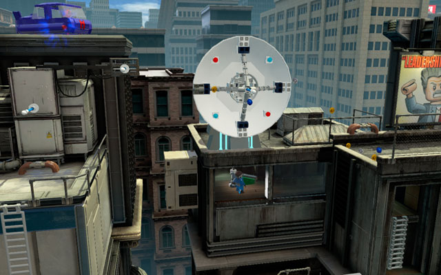 Climb to the control room and destroy all obstacles hidden there - Times Square Off - Walkthrough - LEGO Marvel Super Heroes - Game Guide and Walkthrough