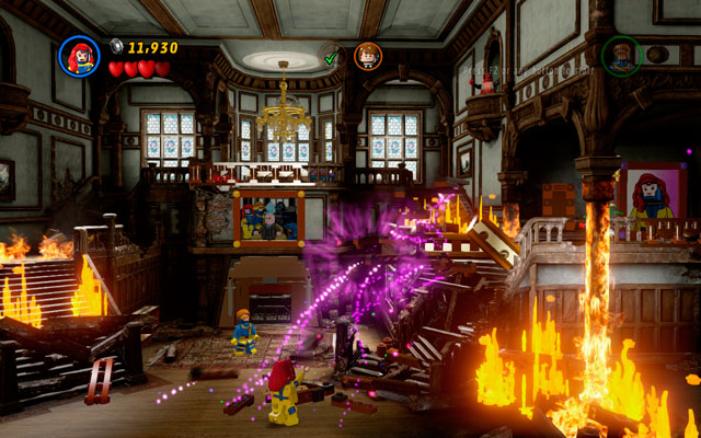 Approach to the central part of the area and destroy all objects lying there - Juggernauts and Crosses - Walkthrough - LEGO Marvel Super Heroes - Game Guide and Walkthrough