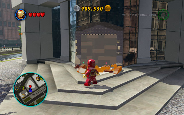 To unlock this mission, you must collect 50 gold bricks - Feeling Fisky - Deadpool Bonus Missions: Walkthrough - LEGO Marvel Super Heroes - Game Guide and Walkthrough