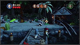 pirates of the caribbean lego game map of gold bricks