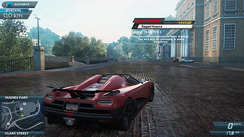need for speed most wanted cars location