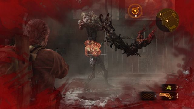 To completely uncover this enemy weakspot you must shot all his limbs or, even better, set him on fire. - Combat - Resident Evil: Revelations 2 - Game Guide and Walkthrough