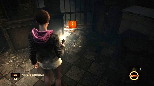 You can locate the items invisible to Claire by using the flashlight as Moira. - Escape the facility - cont. - Penal Colony - Claire - Resident Evil: Revelations 2 - Game Guide and Walkthrough