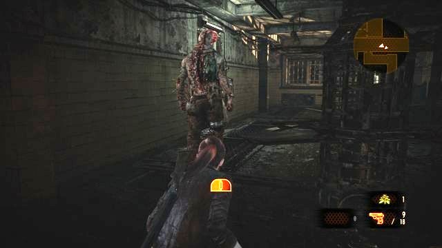 Get the opponents from behind and take them down silently. - Escape the facility - activate power supply - Penal Colony - Claire - Resident Evil: Revelations 2 - Game Guide and Walkthrough