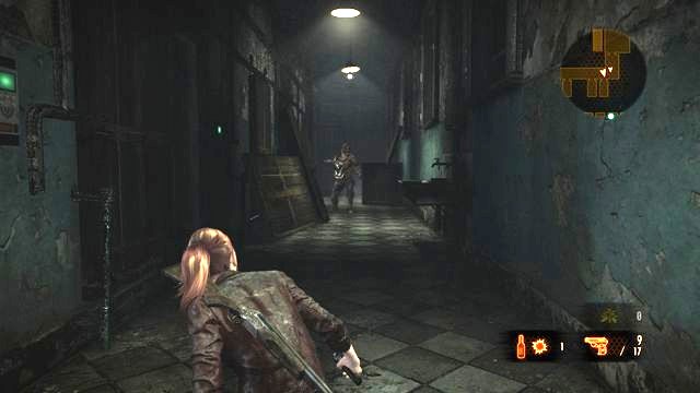 Take the advantage of distance and target the opponent. - Escape the facility - activate the mechanism - Penal Colony - Claire - Resident Evil: Revelations 2 - Game Guide and Walkthrough