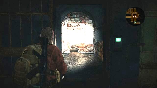 Now, take a moment to take a breath and explore the cells - in the second one, there is an Insect larva, in the third one from the back, there is a Document - Cross the building - Penal Colony - Barry - Resident Evil: Revelations 2 - Game Guide and Walkthrough