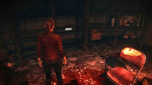 You find the first Document right after you get the knife at the beginning of the episode - Penal Colony - Claire - Documents - Resident Evil: Revelations 2 - Game Guide and Walkthrough